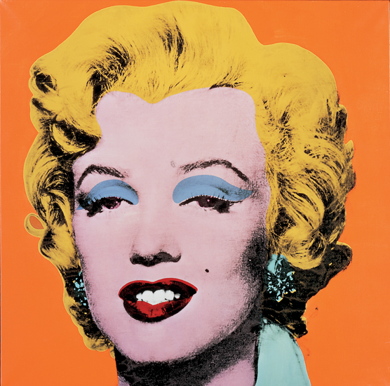 Andy Warhol, Shot Orange Marilyn (July-August 1964)