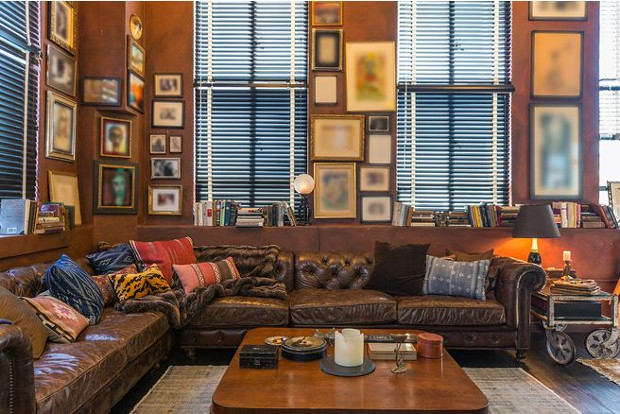 Eastern Columbia Penthouse Collection Of Johnny Depp. Image courtesy of Partners Trust