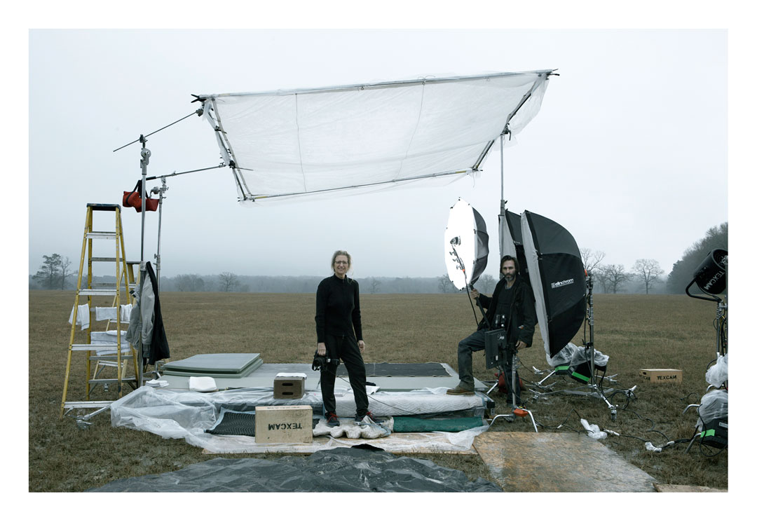 Annie with Nick Rogers, Lazy D Ranch, Houston, Texas, 2008. Photograph: © Annie Leibovitz. From ‘Annie Leibovitz At Work’