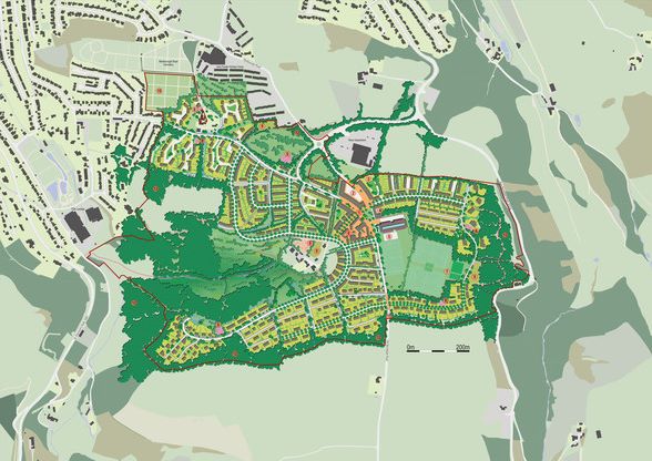 Plans for South Ilfracombe New Community, Devon