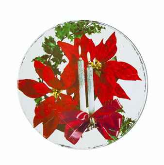Poinsettia Cookie Tin (1982) by Andy Warhol