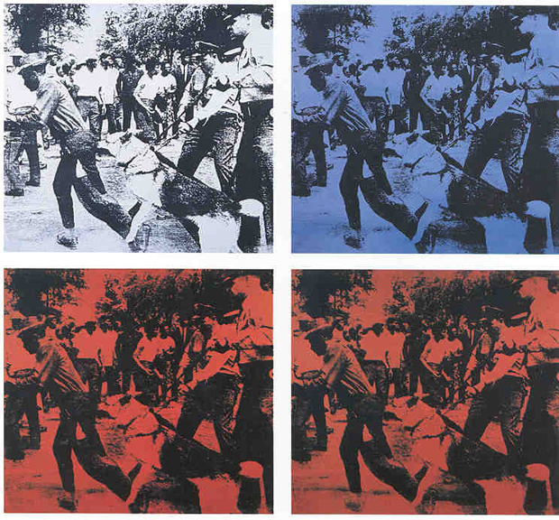 Race Riot, 1964 - Andy Warhol