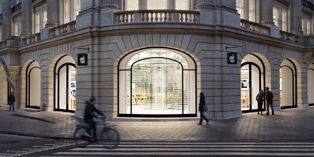 The Apple Store, Amsterdam. Courtesy of Apple
