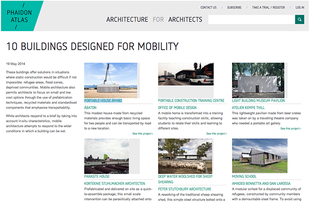 Phaidon Atlas Focus: 10 Buildings Designed for Mobility