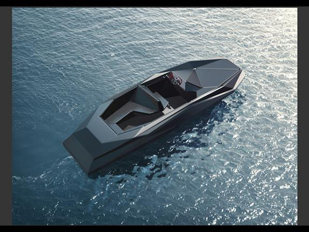 Zaha Hadid's Z Boat for Kenny Schachter