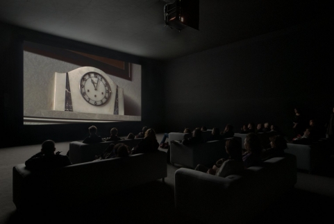 A 2010 screening of The Clock