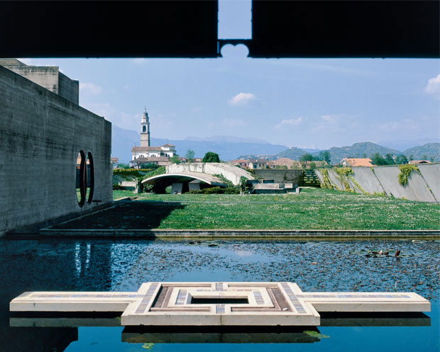 Brion Cemetery Water Pavilion - Carlo Scarpa