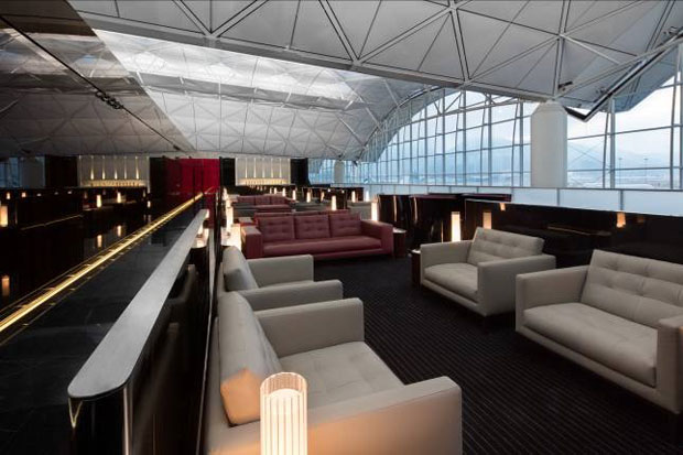 Cathay Pacific First Class lounge - Foster + Partners