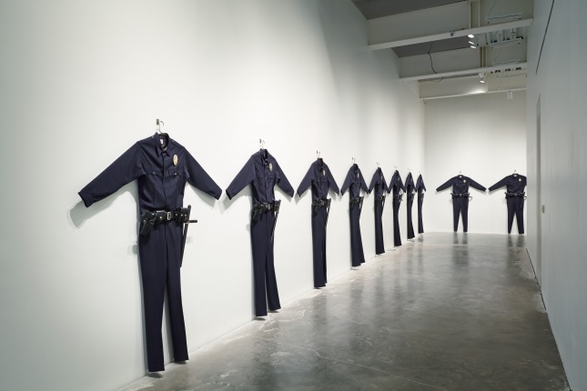 L.A.P.D. Uniforms (1993) by Chris Burden