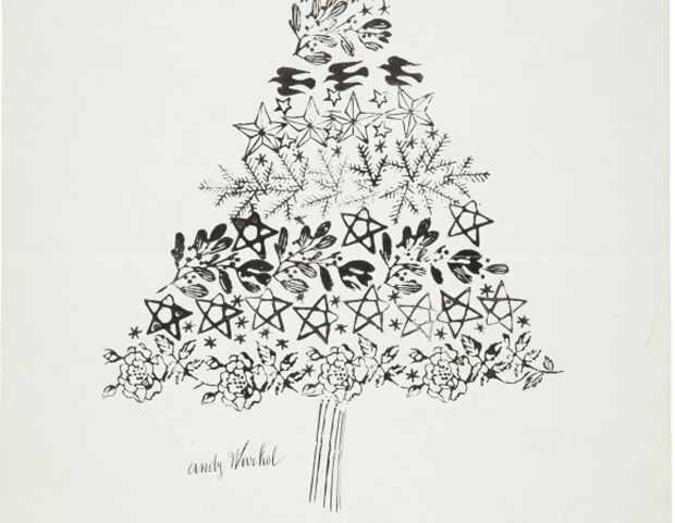 Christmas tree (c. 1956) by Andy Warhol