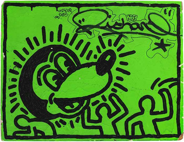 Untitled, 1982 - Keith Haring, Museum of the City of New York, gift of Martin Wong