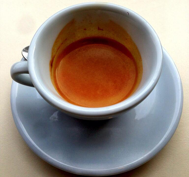 A cup of coffee, taken from René Redzepi's Twitter feed