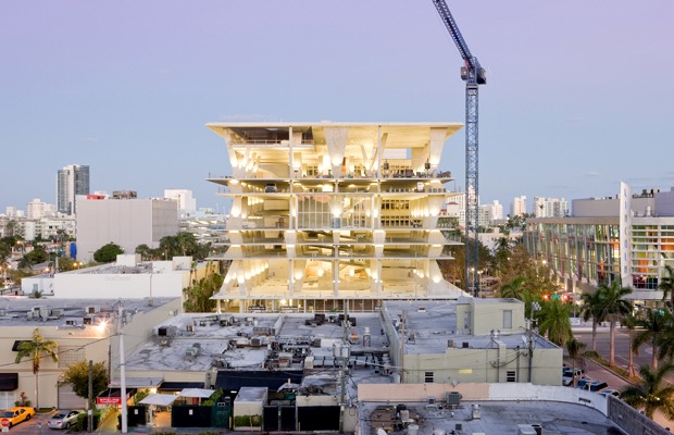 Architectural photographer Iwan Baan captures '1111 Lincoln Road' designed by Herzog & De Meuron in 2010