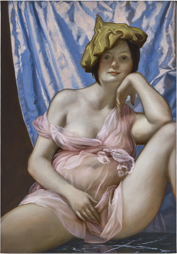 Altar, 2015; oil on canvas; 40 x 28 inches (101.6 x 71.1 cm); courtesy of the artist and Gagosian Gallery. (c) John Currin. 