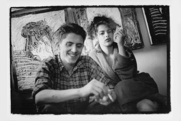 Tracey Emin and Billy Childish, photographed by Eugene Doyen for 'Alive and Well and Dying in Chatham' (1982 - 1986)