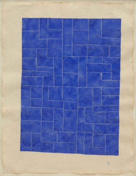Untitled (Blue) (1995) by David Austen