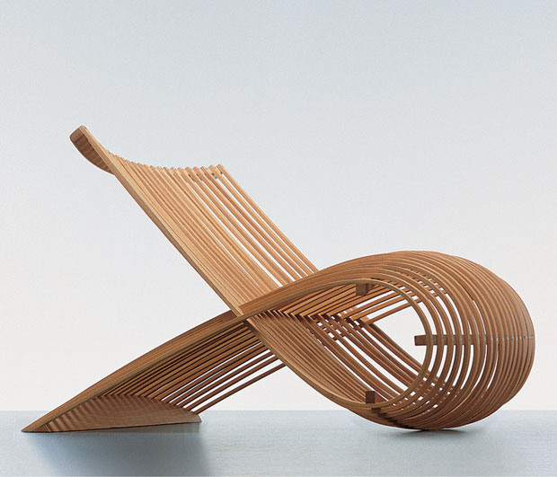 Wood Chair 1988 - Marc Newson as featured in The Design Book