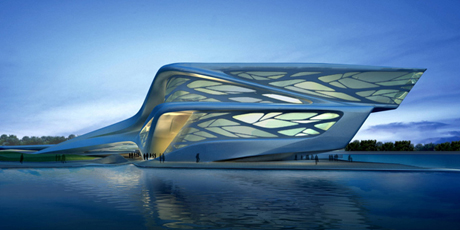 Abu Dhabi Performing Arts Centre by by Zaha Hadid Architects