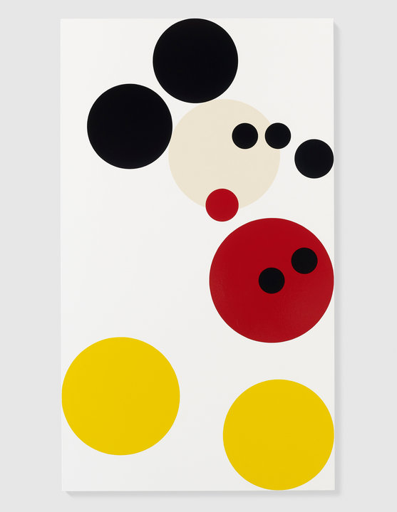 Mickey (2012) by Damien Hirst