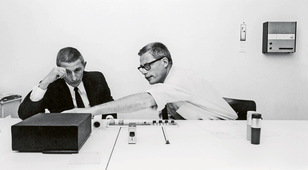 Fritz Eichler and Dieter Rams, circa 1968