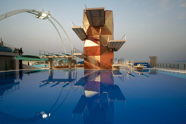 Diving Tower, Rijeka Olympic centre, Croatia - Studio Zoppini