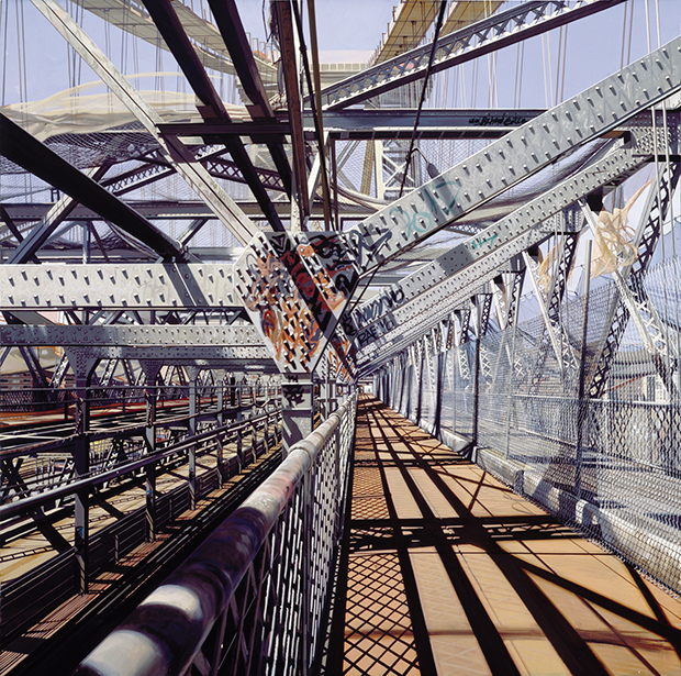 Williamsburg Bridge (1995) by Richard Estes