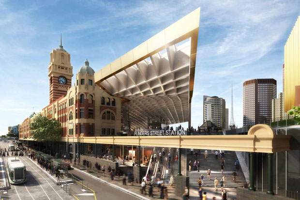 Flinders Street Railway Station, Melbourne - NH Architecture