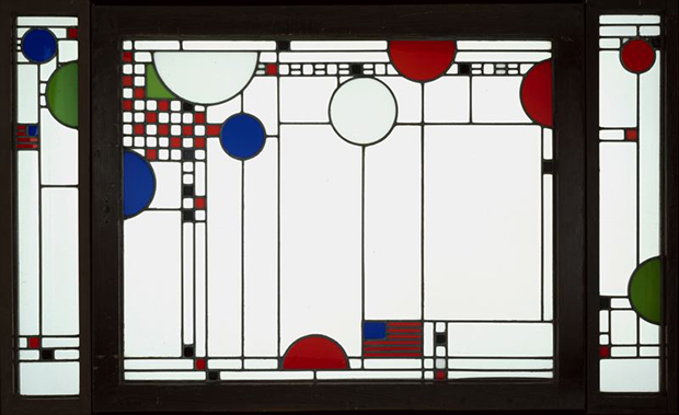  The Avery Coonley Playhouse: Triptych Window (1912) by Frank Lloyd Wright