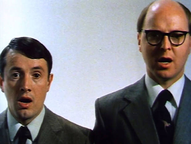 Gilbert & George, The World of Gilbert & George (video still), 1981. 16mm colour film transferred to video, dimensions variable. Courtesy the artists and Lehmann Maupin, New York and Hong Kong.