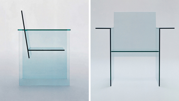 Shiro Kuramata's Glass Chair (1976)