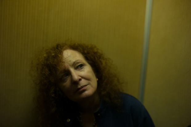 In the elevator at the Bauer, Venice, Italy, October 2013, by Nan Goldin