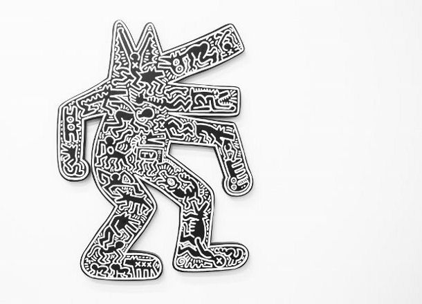 Dog (1986) by Keith Haring