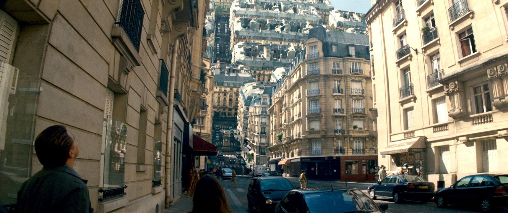 Special effects in Inception (2010). It's creators feature in Digital Revolution