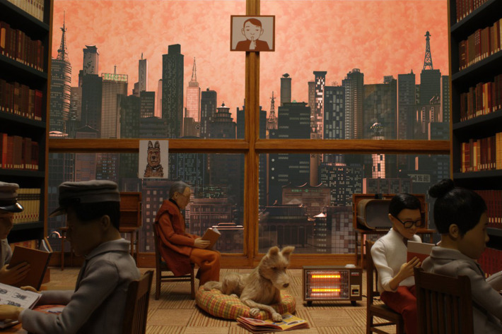 A still from Isle of Dogs by Wes Anderson. Image courtesy of Fox Searchlight