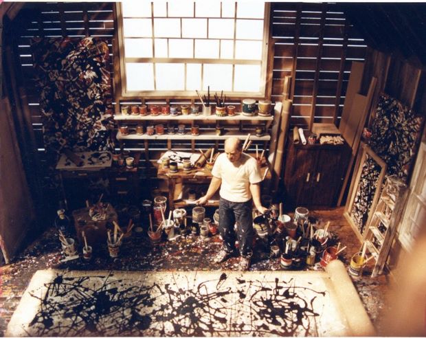 Jackson Pollock by Joe Fig