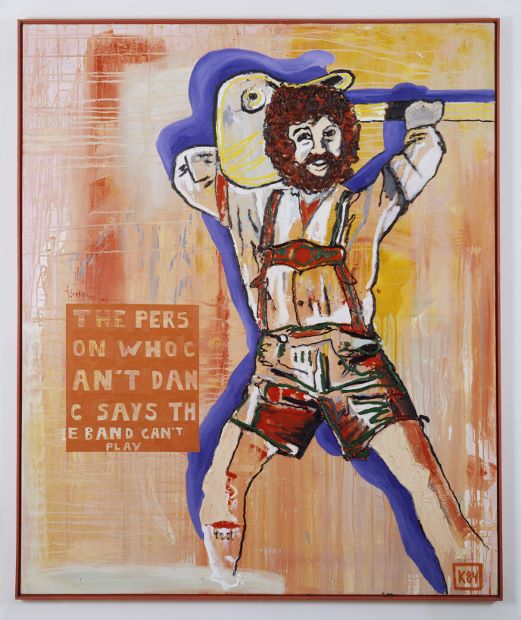 Martin Kippenberger - The person who can’t dance says the band can’t play (1984)