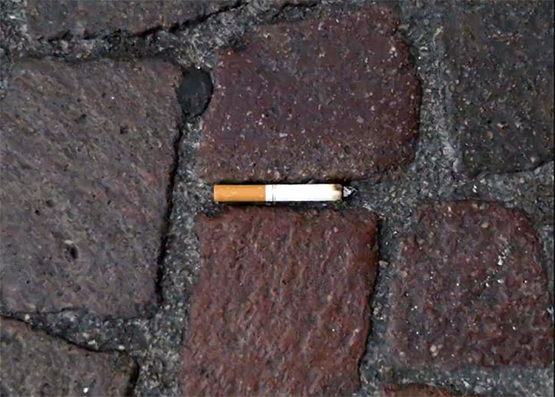 Cigarettes, 2016 (video still) by Christian Marclay. Christian Marclay