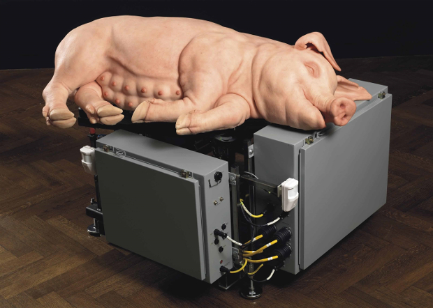 Mechanical Pig (2003-2005) by Paul McCarthy. Image courtesy of Christie's