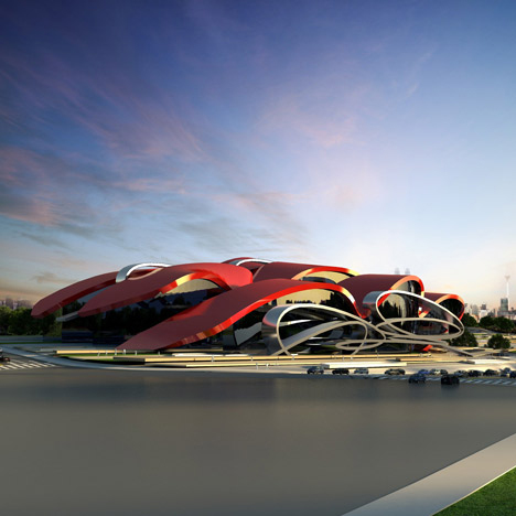 Oasis Exhibition Centre, Longquan Chengdu, China - Marques And Jordy