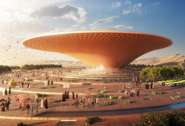 Ex-OMA architect Fernando Romero creates flying saucer-style photo