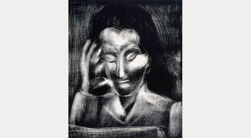 Jacqueline Reading (1962) by Pablo Picasso. Courtesy of the artist's estate.