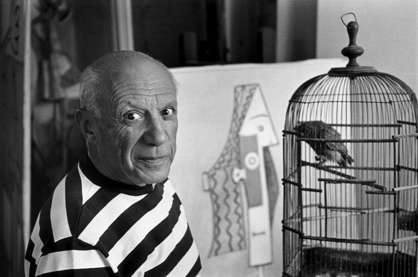 René Burri, Pablo Picasso (1957), Villa La Californie, Cannes, France