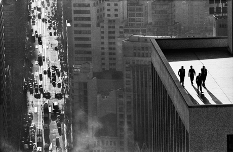 Men on a Rooftop - René Burri