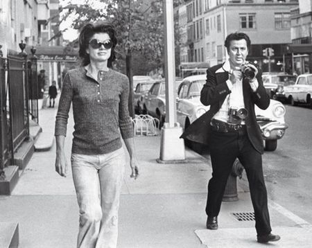  Ron pursuing Jackie down Madison Avenue, New York, 1971