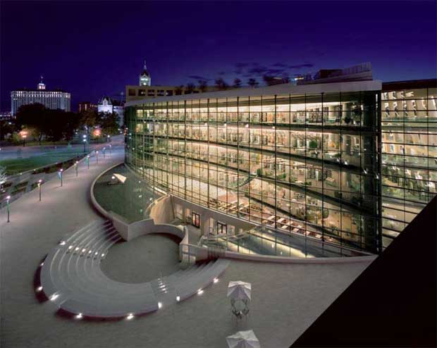 Salt Lake City Public Library by Safdie Architects (2003)