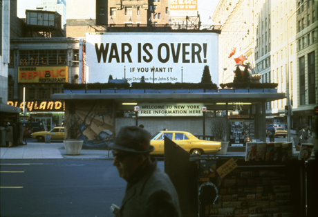 War is Over (1969) by John Lennon and Yoko Ono