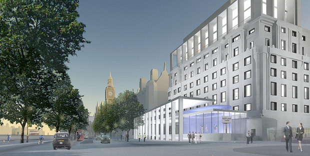 Keith Williams Architects' Scotland Yard submission