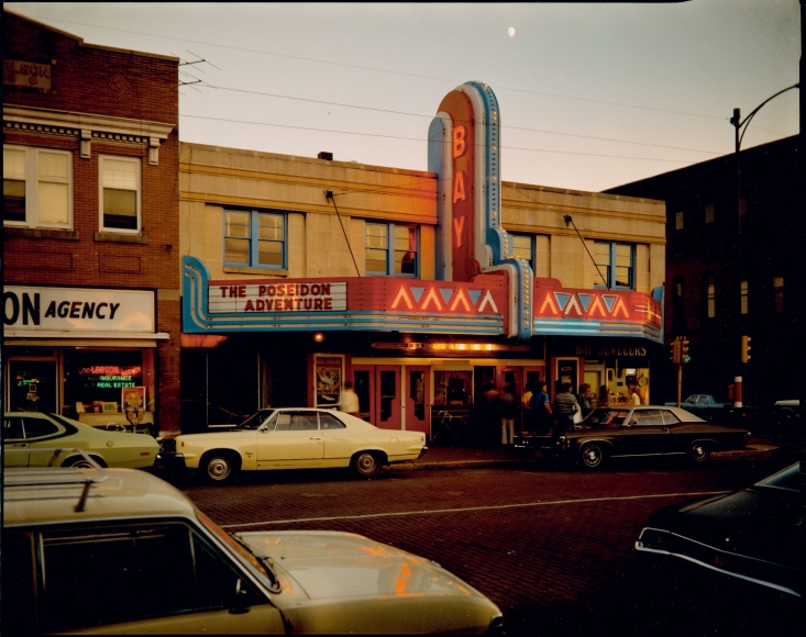 Bay Theater, Second Street, Ashland, Wisconsin, July 9, 1973 by Stephen Shore