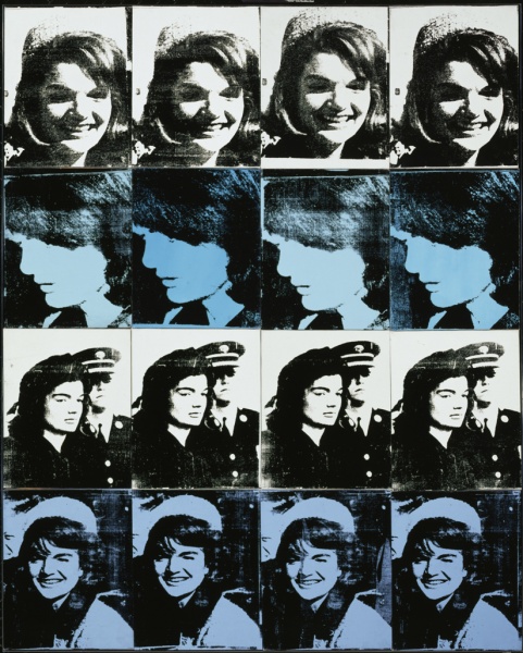 16 Jackies (1964) by Andy Warhol