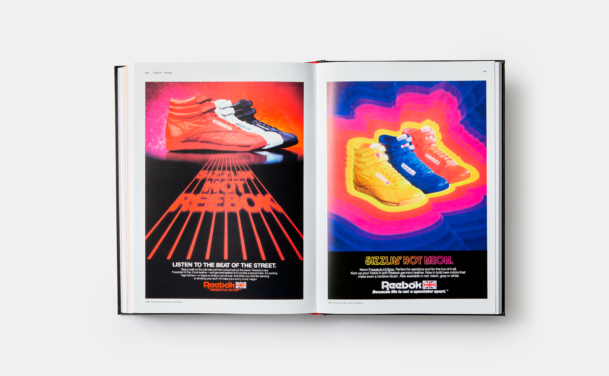 1985 Freestyle Hi-Top Reebok ads from Soled Out